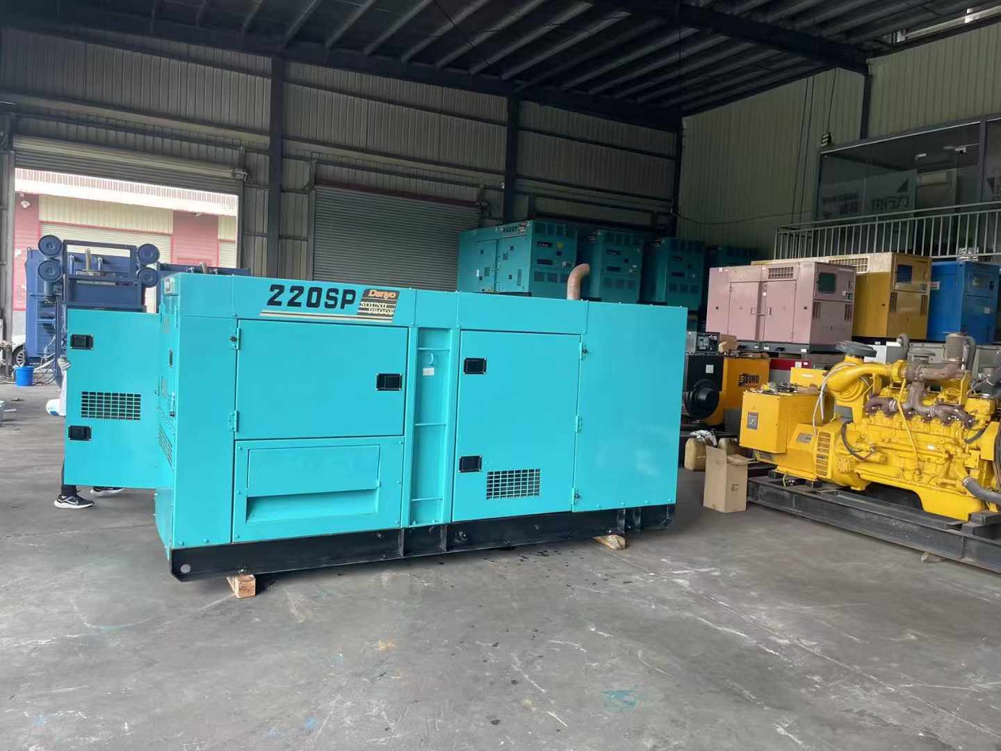 乌拉特前600kW柴油发电机组带载能力?